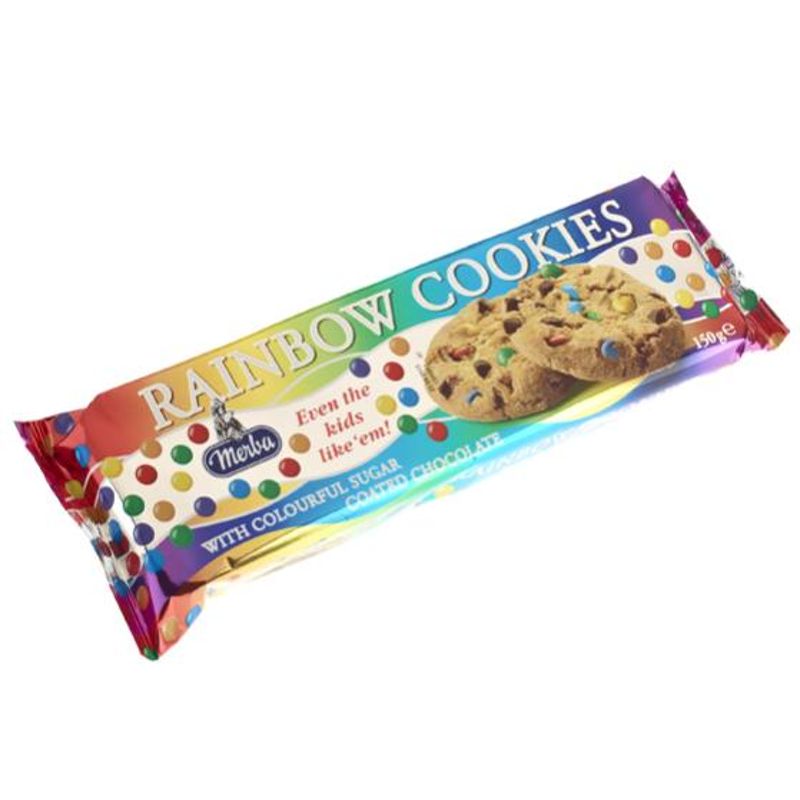 Merba Rainbow Cookies 150g