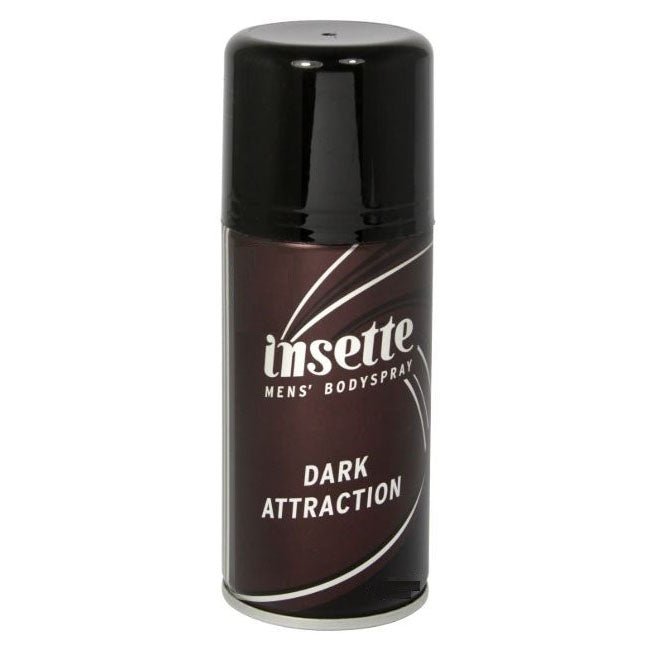 Insette Men's Bodyspray Dark Attraction 150ml - Case of 12