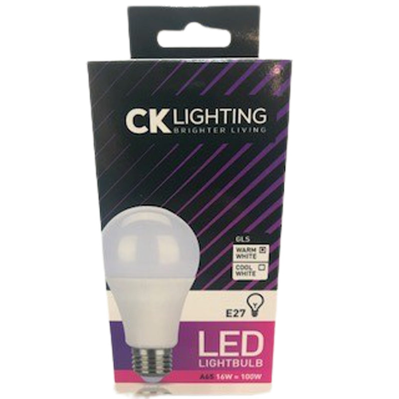 CK LED Bulb E27 Screw 15W(100W) GLS Warm White