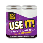 Use It! Kitchen Towel 4 Pack - Case of 6