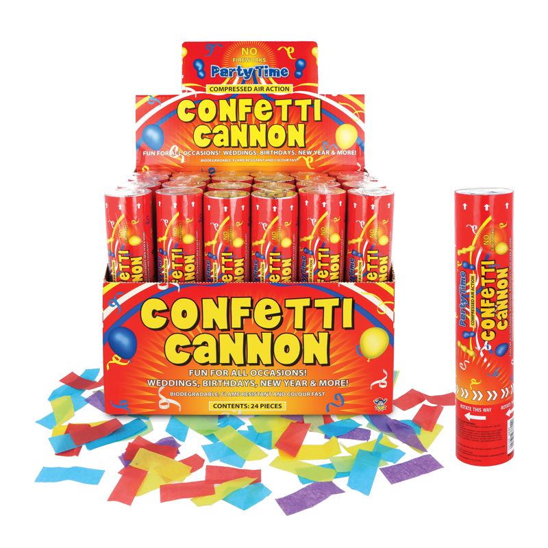 Party Time Confetti Cannon Paper 20cm