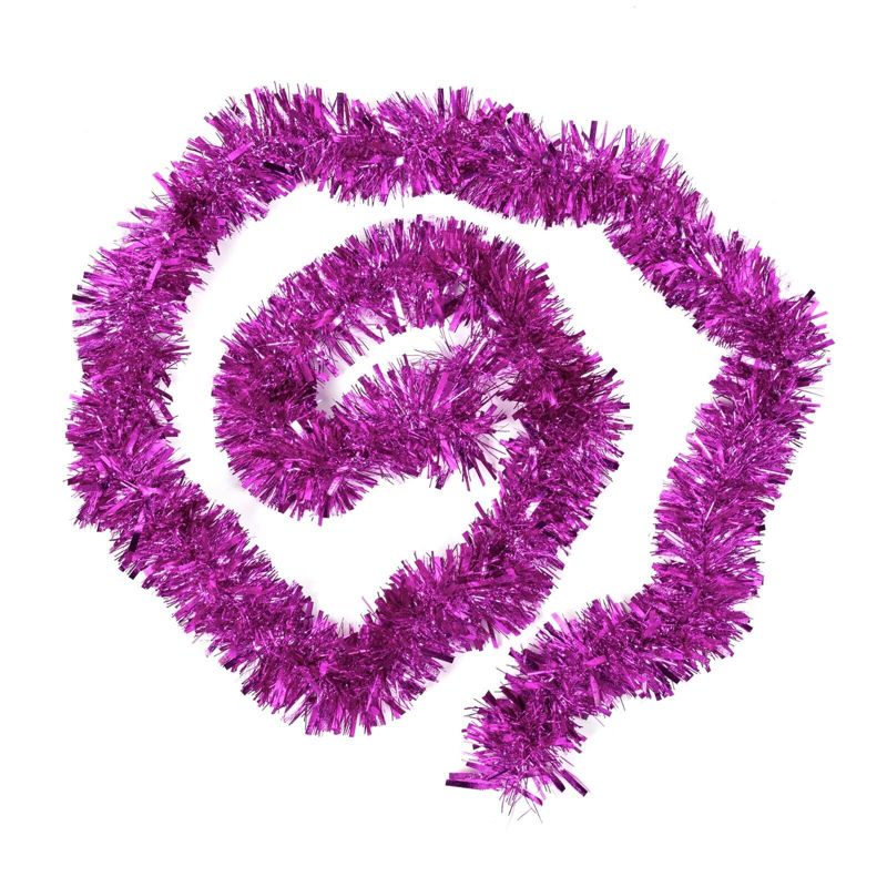 Xmas Fine Tinsel 2m 2 Pack