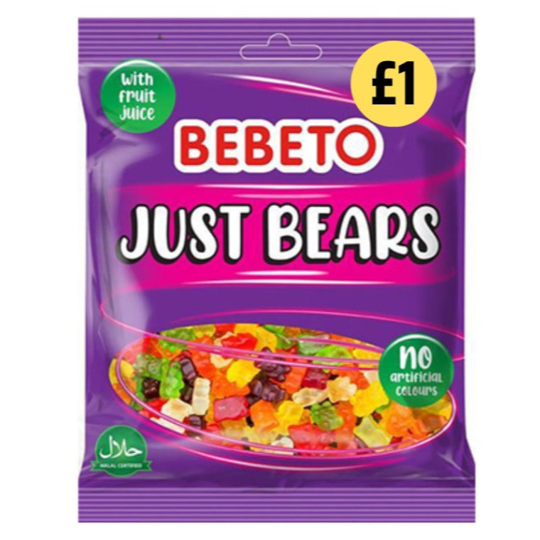 Bebeto Just Bears 150g PMP