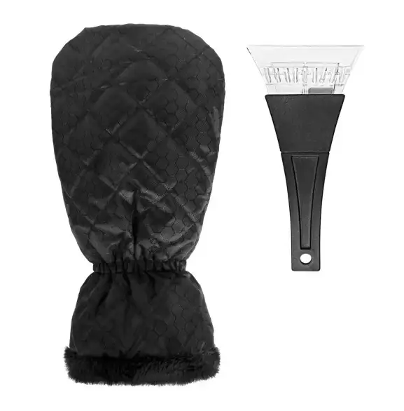 Deluxe Ice Scraper Mitt